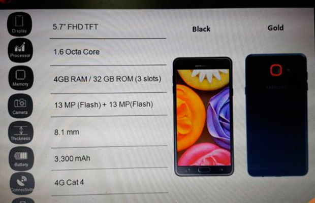 Полные характеристики Samsung Galaxy J7 Max засветились в Сети