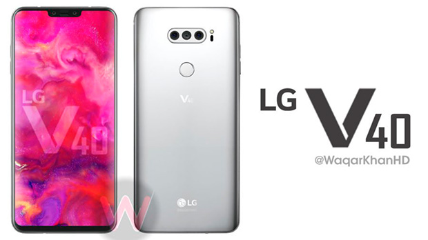 LG V40 получит тройную заднюю камеру и функцию 3D сканирования лица