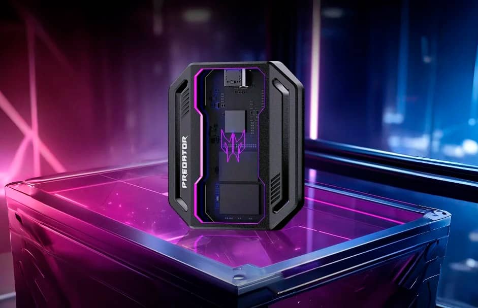 Представлен переносной игровой SSD-накопитель Acer Predator GP30 RGB