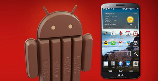 Android 4.4 KitKat станет доступным для LG G2 к концу месяца