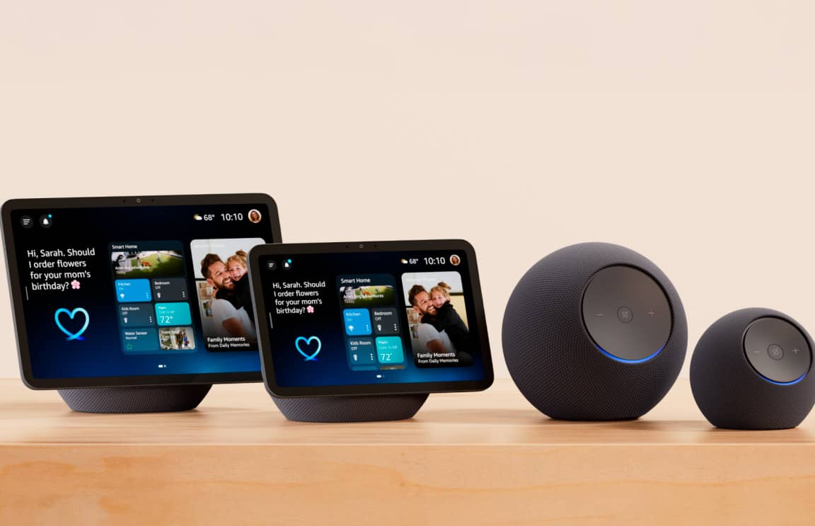 Amazon выпустила Echo Dot Max, Echo Studio, Echo Show 8 и Echo Show 11
