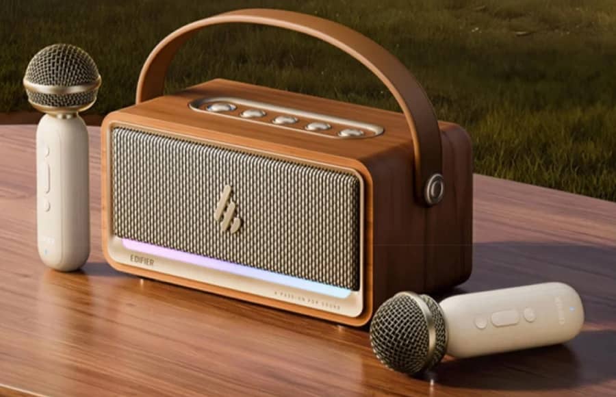 Edifier представила портативную колонку K200 с двумя микрофонами