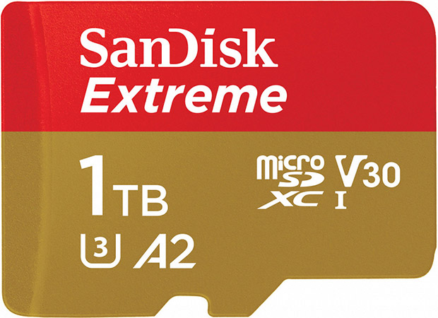 Стартовали продажи первой в мире карты памяти microSD на 1 ТБ