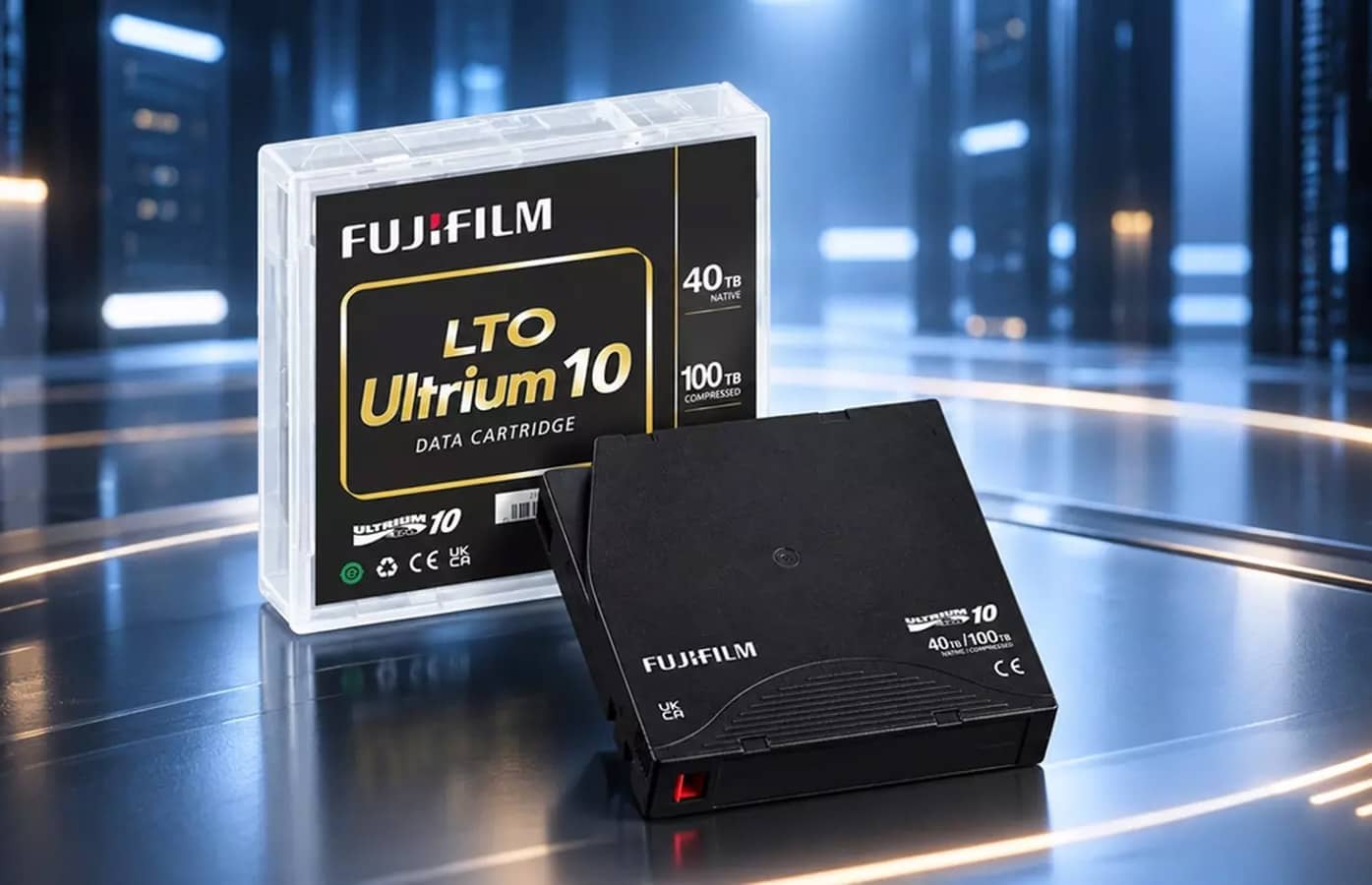 Fujifilm выпустила магнитную ленту на 40 ТБ для архивов и ИИ