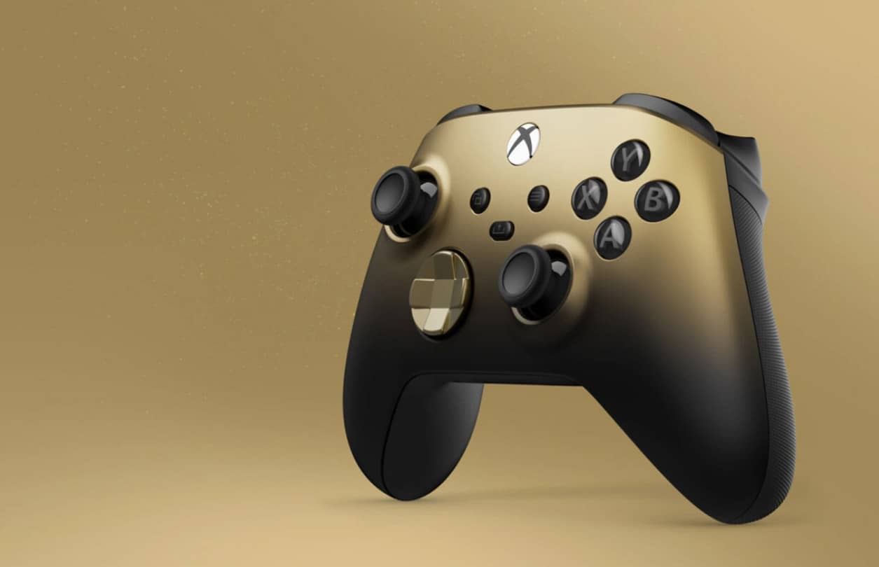 Microsoft выпустила игровой контроллер Gold Shadow Special Edition Xbox Controller