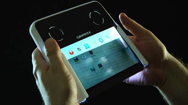 Планшет Grippity с прозрачным дисплеем собирает деньги на Kickstarter