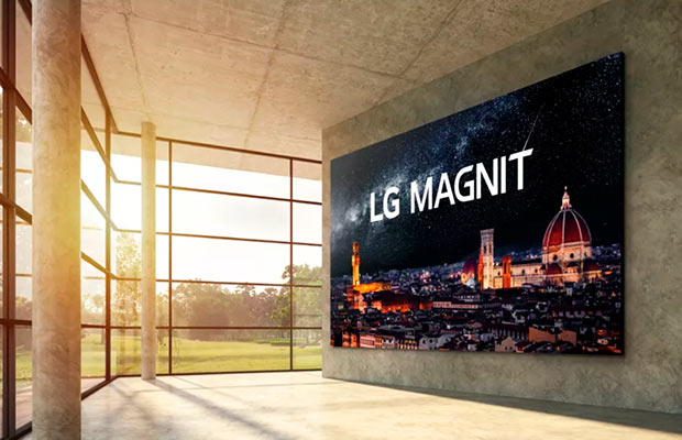 Представлен огромный 163-дюймовый microLED-телевизор LG Magnit