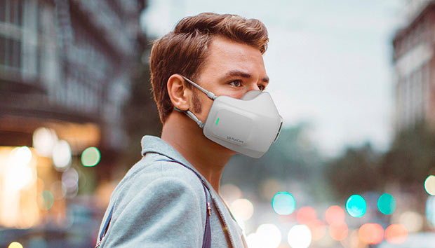 LG выпустила электронную маску PuriCare Wearable Air Purifier