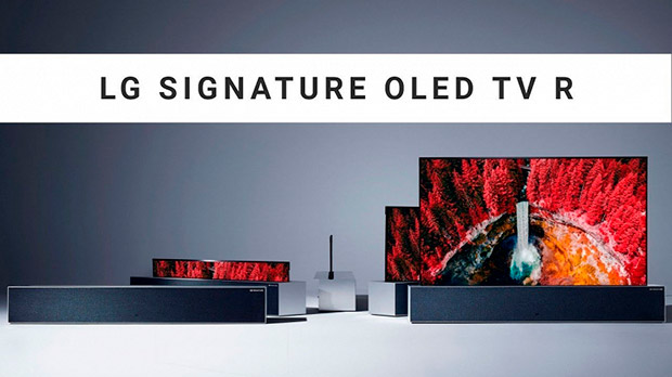Продажи выдвигающегося из основания телевизора LG Signature OLED TV R начнутся в этом году