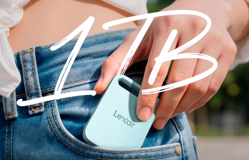 Представлен портативный твердотельный накопитель Lexar Air толщиной 6 мм