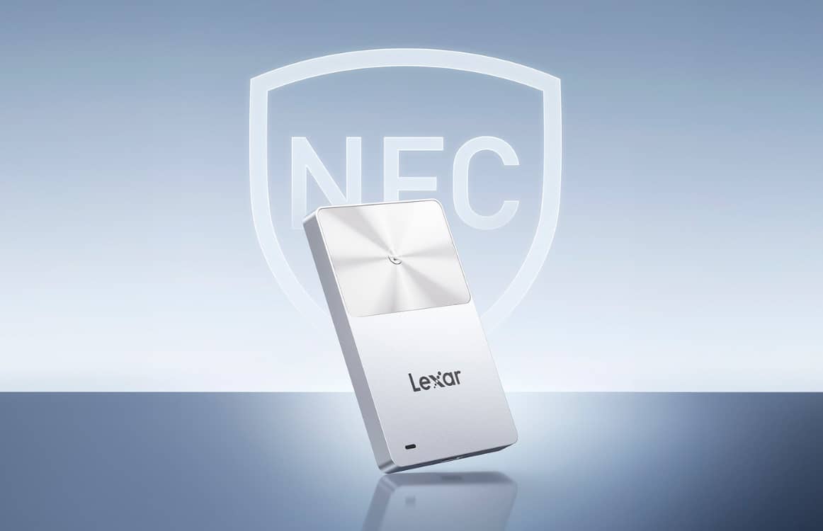 Представлен твердотельный накопитель Lexar TouchLock (SL280) с NFC-чипом и аппаратным шифрованием AES