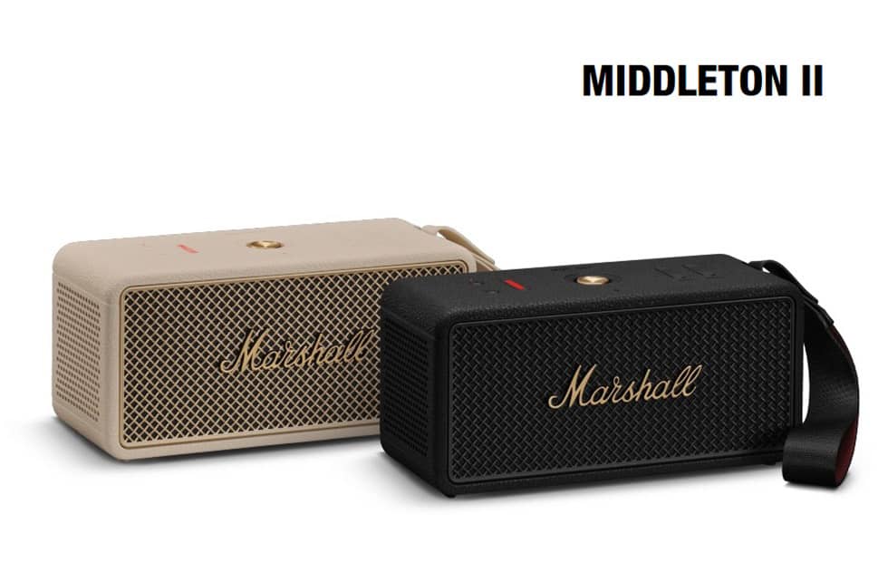 Представлена портативная колонка Marshall Middleton II