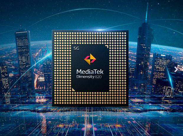 MediaTek представила чип Dimensity 820 с поддержкой 5G
