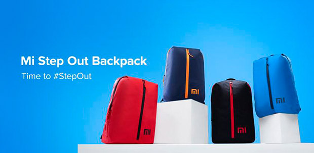 Xiaomi выпустила небольшой дешевый рюкзак Mi Step Out Backpack
