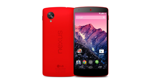 Выпущен неоново-красный LG Nexus 5