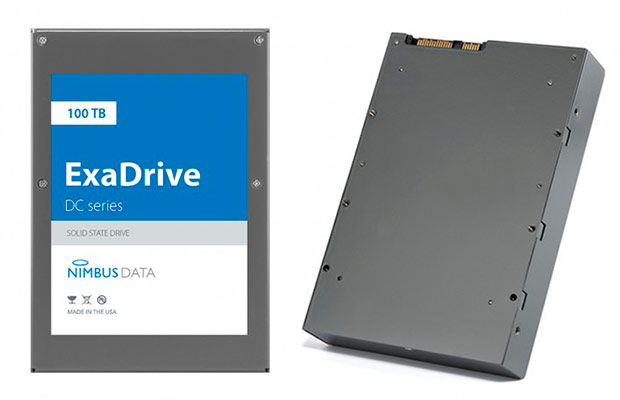Nimbus Data представила самый емкий SSD диск в мире на 100 ТБ флэш-памяти