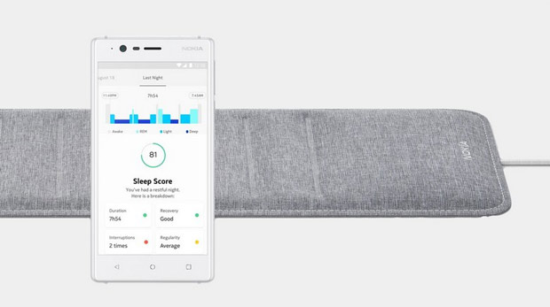 Nokia представила трекер сна Nokia Sleep