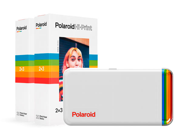 Представлен карманный принтер Polaroid Hi·Print 2x3, печатающий фотонаклейки