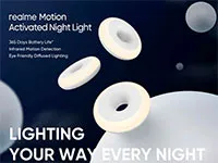 Realme выпустила ночник в форме пончика Motion Activated Night Light