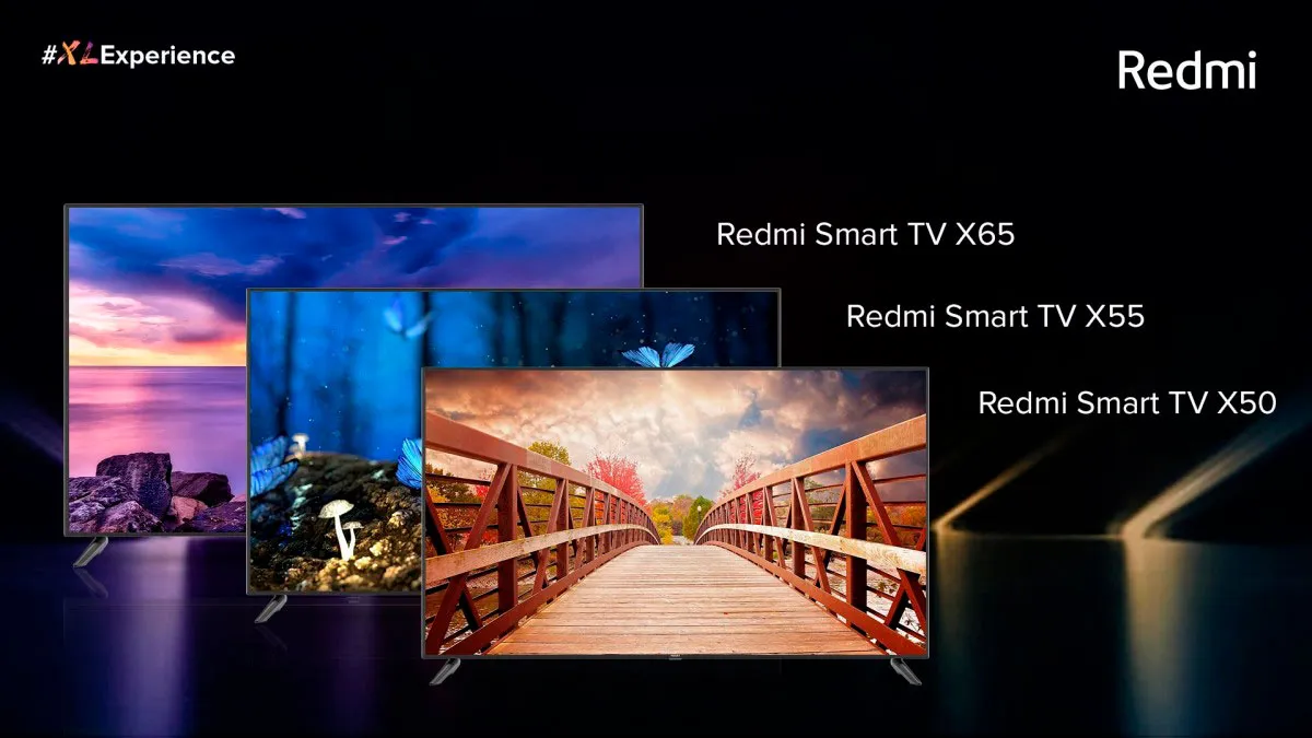 Представлены смарт-телевизоры Redmi Smart TV X50, X55 и X65