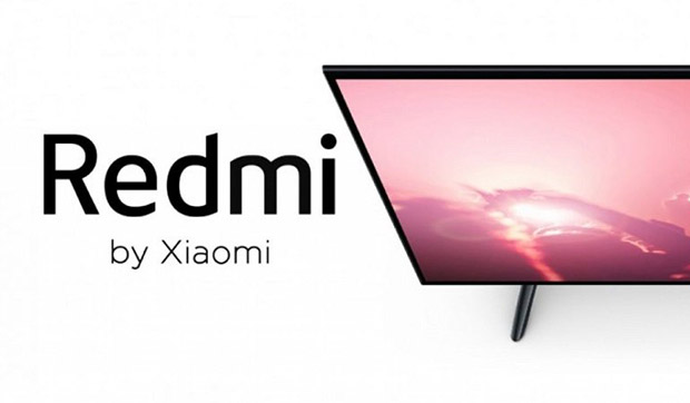 В видео показан телевизор Redmi TV и пульт к нему