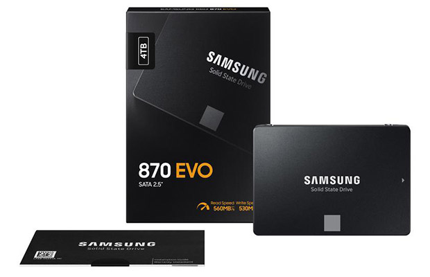 Samsung выпустила новые твердотельные накопители 870 EVO