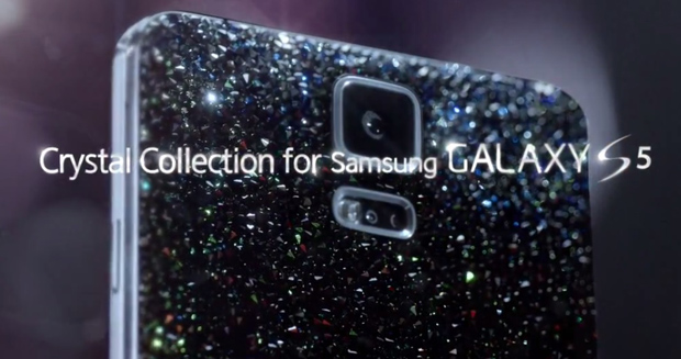 Samsung Galaxy S5 Crystal Edition c кристаллами Swarovski будет выпущен в мае