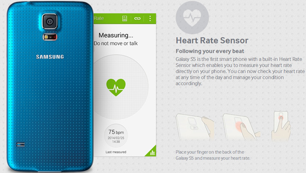 Samsung Galaxy S5 не получил сертификат медицинских приборов