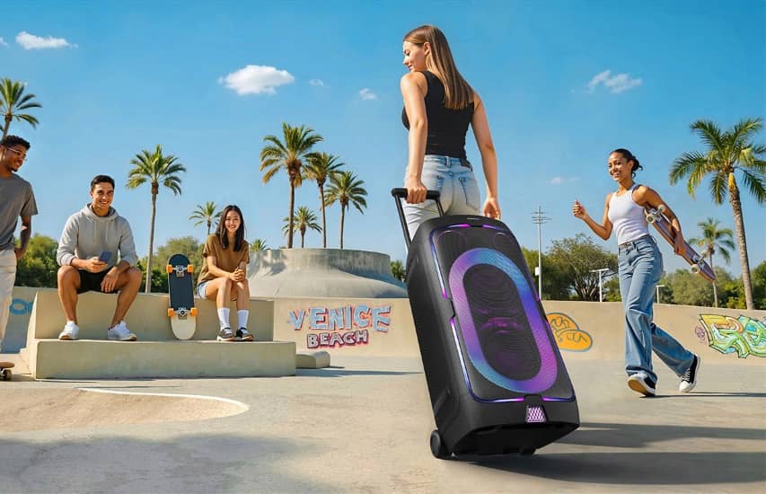 Samsung выпустила портативные динамики Sound Tower ST50F и ST40F