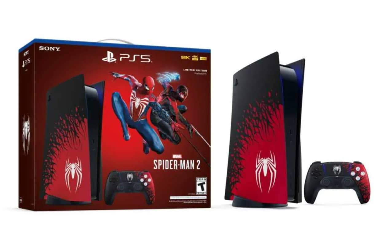Sony выпустила игровую консоль Sony PS5 Spider-Man 2