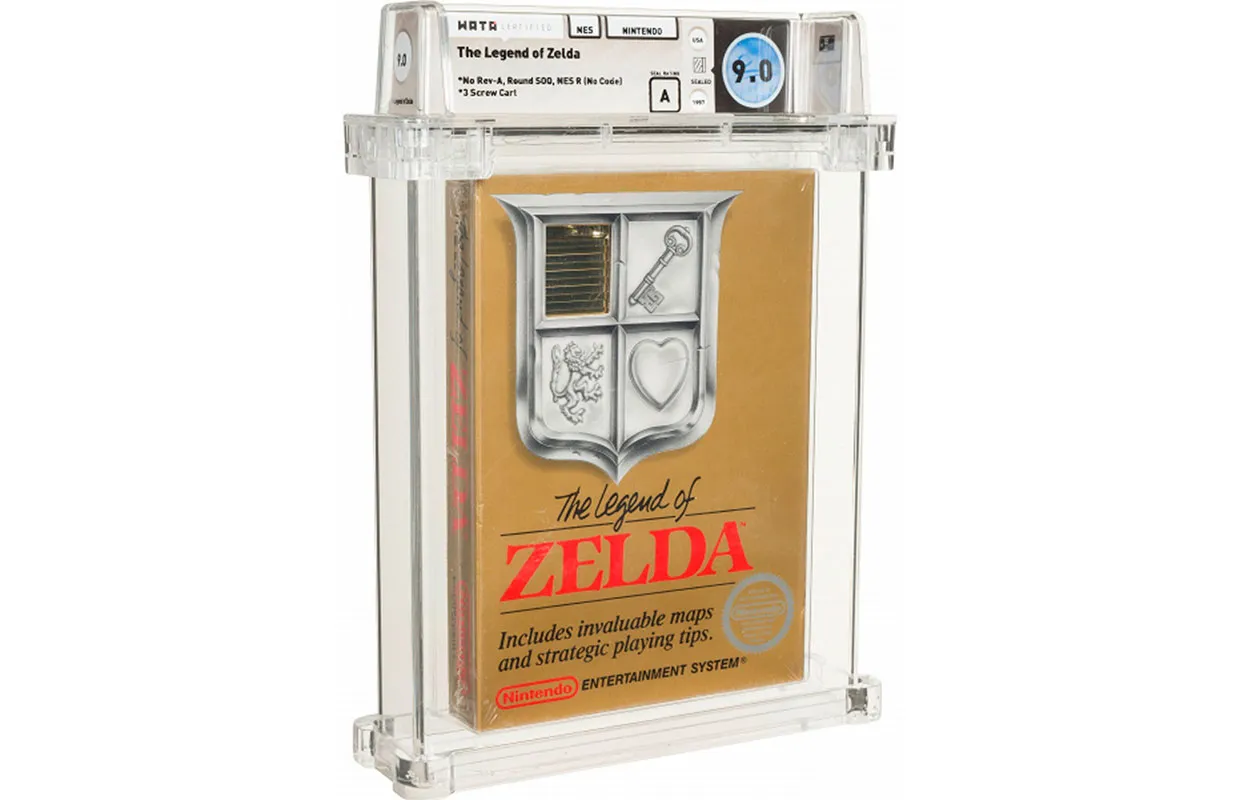 Игра The Legend of Zelda продана за рекордную сумму на аукционе