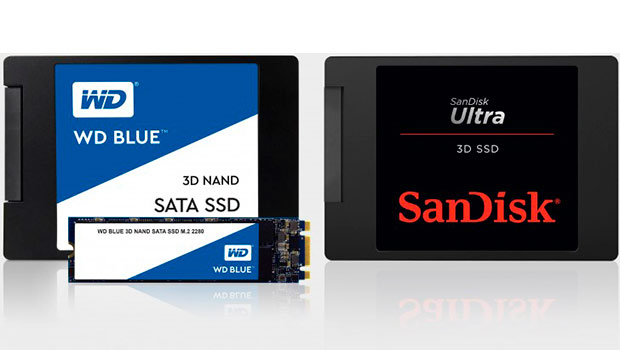WD и SanDisk представили новые SSD накопители