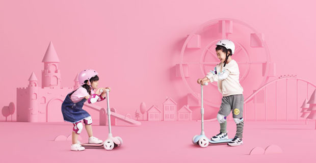 Xiaomi выпустила детский самокат Mi Bunny Children Scooter