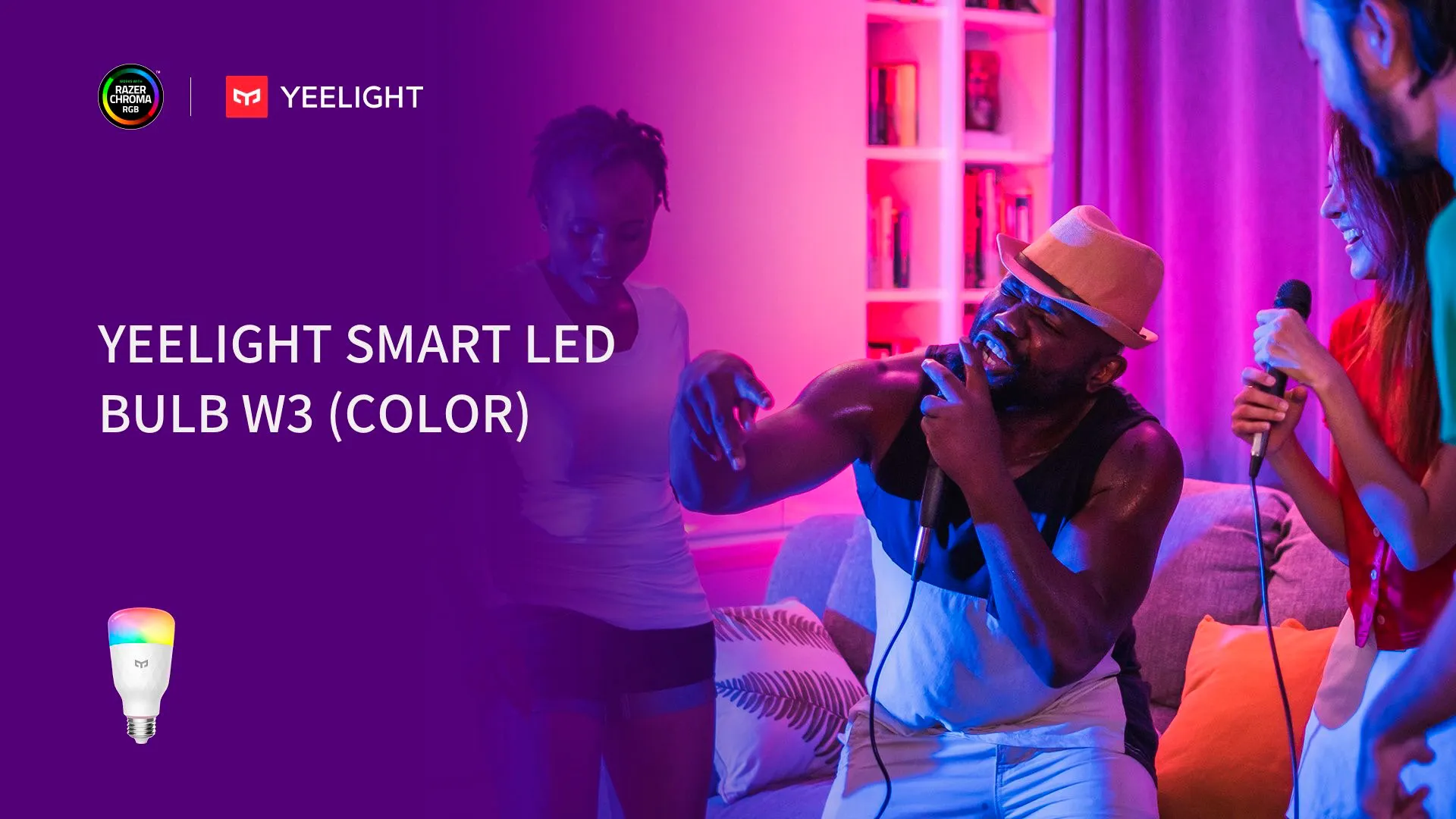 Xiaomi выпустила смарт-лампу и смарт-панель Yeelight с поддержкой 16 млн цветов
