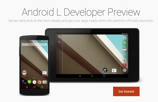 Google увеличила список Nexus устройств для которых доступен Android L