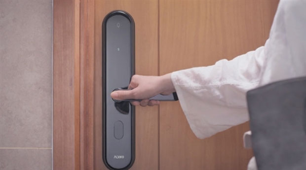Xiaomi выпустила смарт-замок Aqara Smart Door Lock S2 в цвете Titanium Ash
