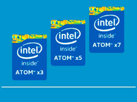 Intel представила новы мобильные процессоры Atom x3, x5 и x7