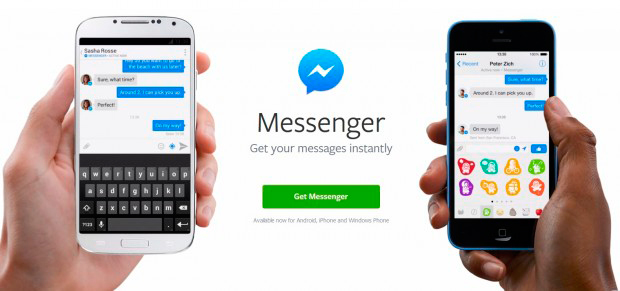 Facebook уберет возможность общаться через свое приложение на iOS и Android