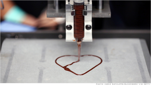 Hershey и 3D Systems создают 3D-принтер, печатающий шоколадные скульптуры