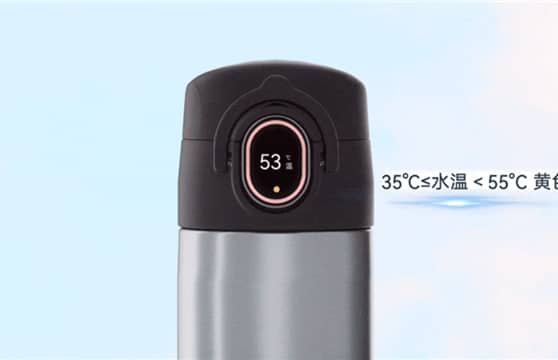 Huawei выпустила термос-кружку с OLED-экраном и NFC