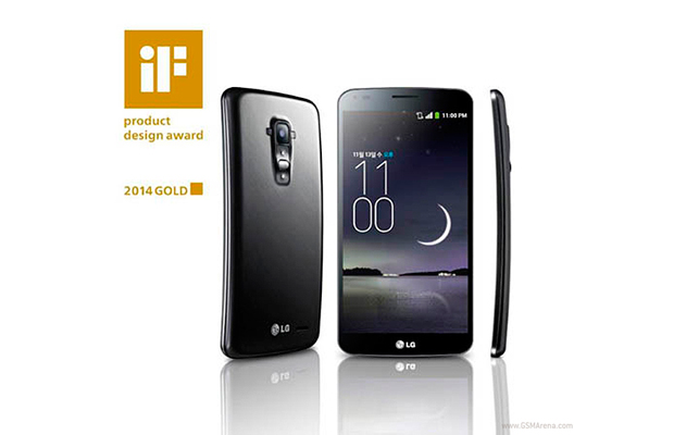 Смартфон LG G Flex выиграл премию iF Design Award 2014