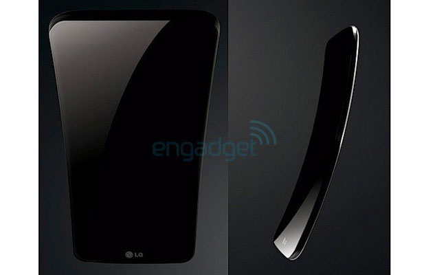 Появились фото смартфона LG с изогнутым дисплеем