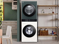 LG выпустила универсальную стирально-сушильную машину WashTower Compact