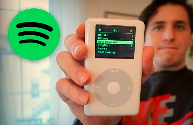 На 17-летнем плеере iPod Classic запустили Spotify