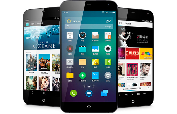Китайская компания Meizu официально анонсировала 5,1-дюймовый смартфон с 8-ядерным процессором под названием MX3