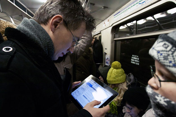 Московское метро оснастят бесплатным Wi-Fi до зимы 2014 года
