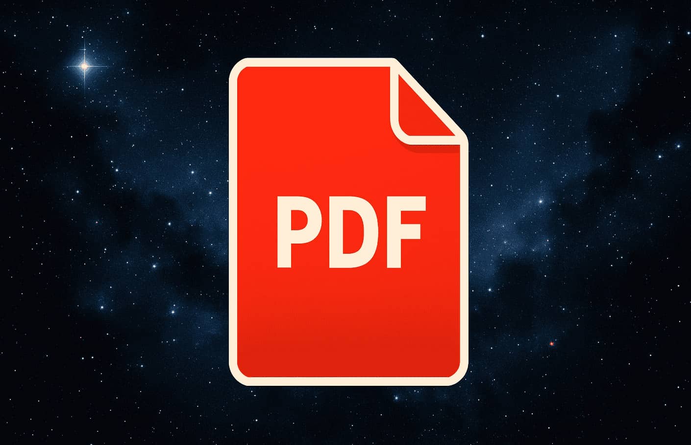 Создан самый большой PDF-файл в истории, превышающий размеры Вселенной