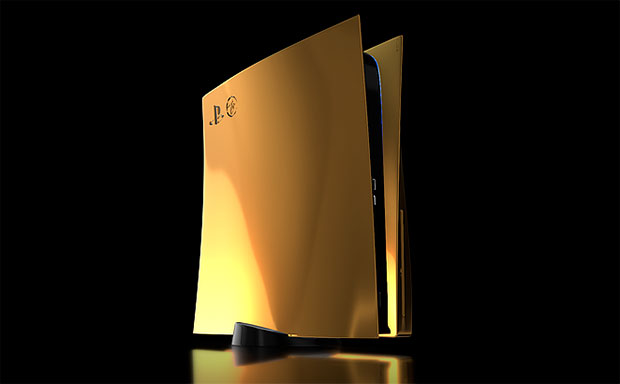 Анонсирована игровая приставка Sony PlayStation 5 из 24-каратного золота