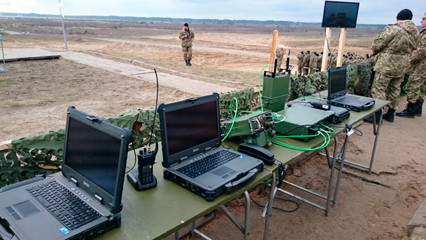 Украинским военным представили автоматизированную систему управления МАРС