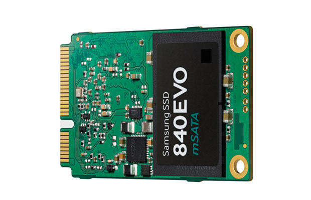 Samsung представила первый в мире высокоскоростной SSD-накопитель 840 EVO mSATA емкостью 1 Тб
